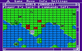 World Conquest atari screenshot